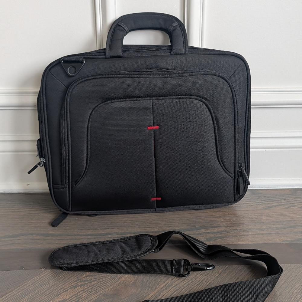 Eco Style Professional 15.6" Laptop Messenger Bag with Shoulder Strap